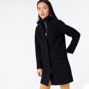 Jcrew Petite Cocoon Coat Italian Stadium Wool